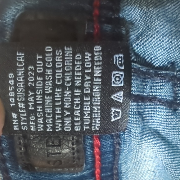 Steve's Jeans Luca Blue Denim Stretch Slim Fit Men's Jeans 30 x 32 - Like New - Picture 11 of 11